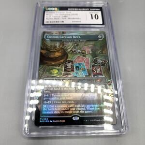 Custom Caravan Deck MTG SLD Fallout #2460 Mythic Rare CGC 10 Gem Mint